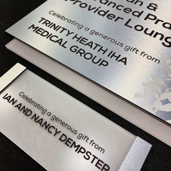 Wayfinding Sign Medical Group